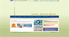 Desktop Screenshot of ismtindia.com